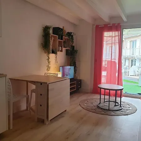 Biarritz Avec Piscine Lägenhet *